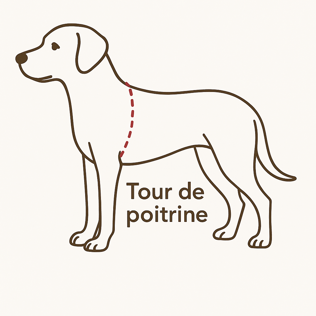 HARNAIS RÉFLÉCHISSANT AJUSTABLE ET RESPIRANT POUR CHIEN